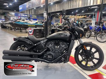 Used 2024 Indian Motorcycle SCOUT ROGUE ABS, BLACK SMOKE, 49ST 