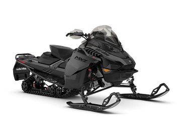 2024 Ski-Doo MXZ Adrenaline With Blizzard Package in a Black exterior color. New England Powersports 978 338-8990 pixelmotiondemo.com 