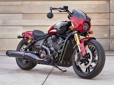 2025 Indian Motorcycle 101 SCOUT SUNSET RED METALLIC WITH GRAPHICS 
