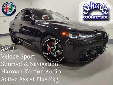 2024 Alfa Romeo Giulia Veloce AWD w/Sunroof/NAV/Activ Asst