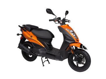2023 KYMCO Super 8 in a Orange exterior color. Parkway Cycle (617)-544-3810 parkwaycycle.com 