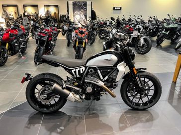 2024 Ducati Scrambler Icon  in a THRILLING BLACK exterior color. SoSo Cycles 877-344-5251 sosocycles.com 