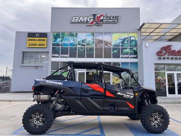 New 2027 Kawasaki TERYX KRX4 1000 TR  Grayish BlueSuper Black 