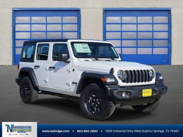 New 2026 Jeep Wrangler 4-door Sport