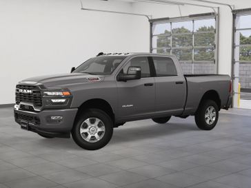 New 2025 RAM 3500 Big Horn Crew Cab 4x4 6'4' Box in a Granite Crystal Metallic Clear Coat exterior color. Kamaaina Motors 1-808-746-7956 kamaainamotors.com 