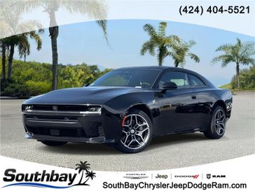 New 2026 Dodge Charger Scat Pack 2-door Awd in a Diamond Black Crystal Pearl Coat exterior color and Blackinterior. Southbay Chrysler Jeep Dodge Ram (424) 404-5521 pixelmotiondemo.com 