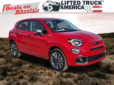 2023 Fiat 500X Sport in a Passione Red exterior color and Blackinterior. Lifted Truck America 888-267-0644 liftedtruckamerica.com 