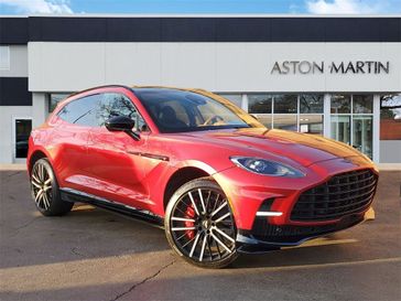 2023 Aston Martin DBX 707 in a Hyper Red exterior color and Oxford Taninterior. Lotus of Glenview 847-904-1233 lotusofglenview.com 