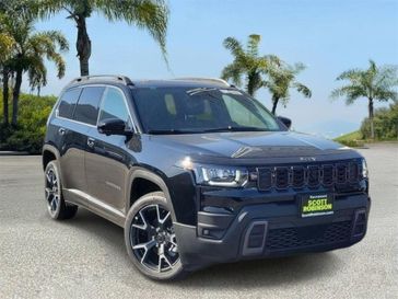 New 2026 Jeep Cherokee Overland in a Black exterior color and Global Blackinterior. Southbay Chrysler Jeep Dodge Ram (424) 404-5521 pixelmotiondemo.com 