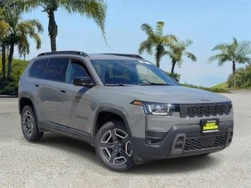 New 2026 Jeep Cherokee Laredo in a Gray exterior color and Global Blackinterior. Southbay Chrysler Jeep Dodge Ram (424) 404-5521 pixelmotiondemo.com 