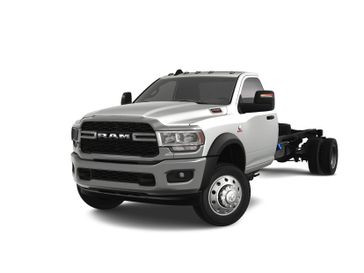 2024 RAM 5500 Tradesman Chassis Regular Cab 4x2 120' Ca in a Bright White Clear Coat exterior color and Blackinterior. McPeek's Chrysler Dodge Jeep Ram of Anaheim 888-861-6929 mcpeeksdodgeanaheim.com 