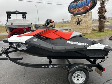 2025 SEADOO SPARK TRIXX FOR 1 WITH SOUND SYSTEM DRAGON RED AND WHITE 