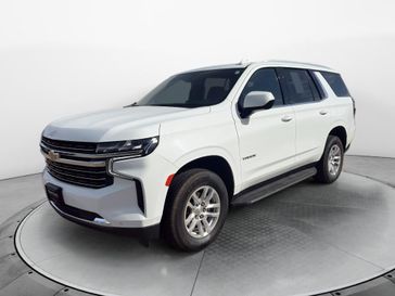 Used 2024 Chevrolet Tahoe LT in a Summit White exterior color and Jet Blackinterior. Perkins La Junta 719-383-2250 perkinslajunta.com 