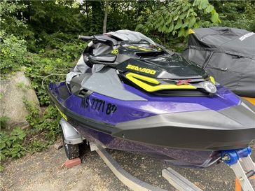 2021 Seadoo PW RXT-X 300 W/SOUND PP 21  in a Purple exterior color. Plaistow Powersports (603) 819-4400 plaistowpowersports.com 