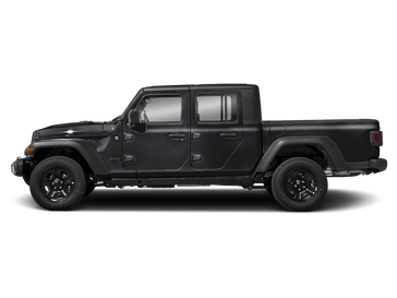 New 2026 Jeep Gladiator Sport S in a Black Clear Coat exterior color and Blackinterior. Perkins La Junta 719-383-2250 perkinslajunta.com 