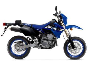 2024 Suzuki DR-Z 400SM in a Blue exterior color. Greater Boston Motorsports 781-583-1799 pixelmotiondemo.com 