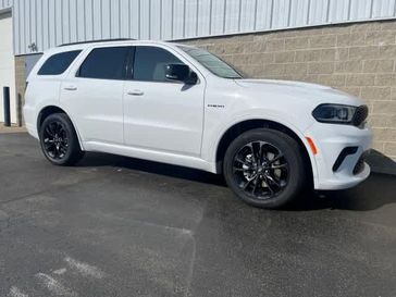 2024 Dodge Durango R/T Plus Awd in a White Knuckle Clear Coat exterior color and Blackinterior. Wilmington Auto Center Chrysler Dodge Jeep Ram (937) 556-6430 wilmingtonautocentercdjr.com 