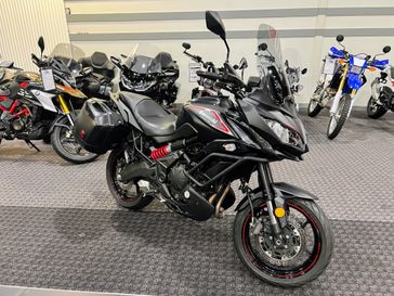 2018 Kawasaki Versys KLE 650 LT  in a BLACK exterior color. SoSo Cycles 877-344-5251 sosocycles.com 