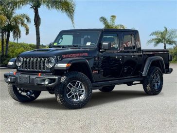 New 2026 Jeep Gladiator Mojave X 4x4 in a Black Clear Coat exterior color and Green/Blackinterior. Southbay Chrysler Jeep Dodge Ram (424) 404-5521 pixelmotiondemo.com 