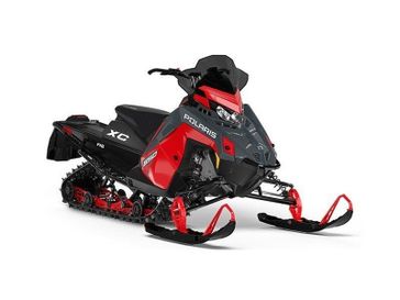 2024 Polaris Switchback XC in a Indy Red/Stealth Gray exterior color. New England Powersports 978 338-8990 pixelmotiondemo.com 