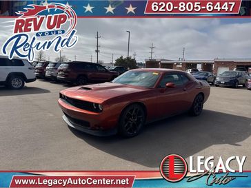 2022 Dodge Challenger GT in a Sinamon Stick exterior color and Blackinterior. Legacy Auto Center 620-315-9264 legacyautocenter.net 