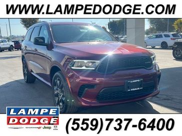 2023 Dodge Durango Gt Rwd in a Octane Red Pearl Coat exterior color and Blackinterior. Lampe Chrysler Dodge Jeep RAM 559-471-3085 pixelmotiondemo.com 