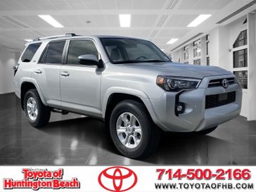 2024 Toyota 4Runner SR5 in a Classic Silver Metallic exterior color and BLK/GRAPHinterior. BEACH BLVD OF CARS beachblvdofcars.com 