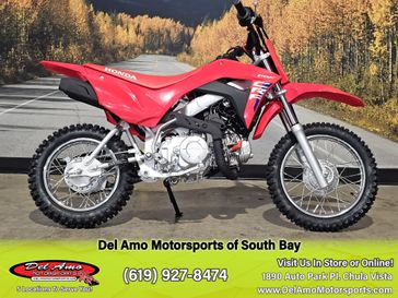 New 2025 Honda CRF110F 