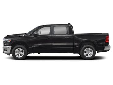 New 2026 RAM 1500 Big Horn Lone Star in a Bright White Clear Coat exterior color and Blackinterior. Perkins La Junta 719-383-2250 perkinslajunta.com 