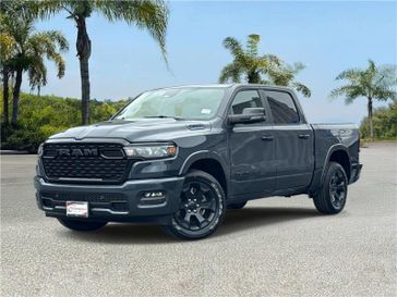 New 2026 RAM 1500 Big Horn Crew Cab 4x2 5'7' Box in a Forged Blue Metallic exterior color and Blackinterior. Southbay Chrysler Jeep Dodge Ram (424) 404-5521 pixelmotiondemo.com 
