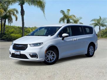 Used 2023 Chrysler Pacifica Touring L FWD in a Bright White Clear Coat exterior color and Blackinterior. Southbay Chrysler Jeep Dodge Ram (424) 404-5521 pixelmotiondemo.com 