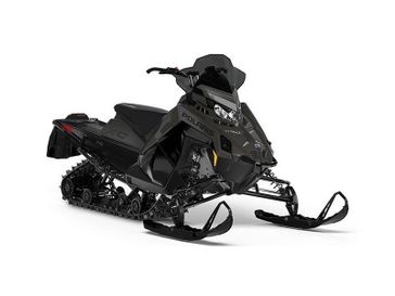 2024 Polaris 650 Switchback XC 146  in a Gloss Black/Shadow Gray exterior color. Plaistow Powersports (603) 819-4400 plaistowpowersports.com 