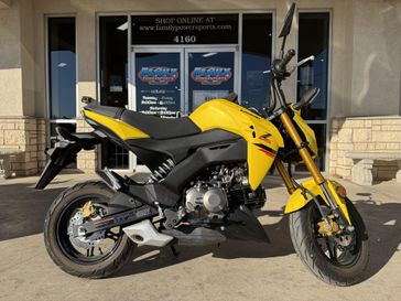 2022 KAWASAKI Z125 PRO BASE YELLOW