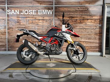 2024 BMW G 310 GS in a Racing Red exterior color. San Jose BMW Motorcycles 408-618-2154 sjbmw.com 