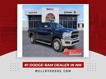 2024 RAM 2500 Tradesman Crew Cab 4x4 6'4' Box in a Patriot Blue Pearl Coat exterior color. Melloy Dodge RAM FIAT 505-588-4459 melloydodge.com 