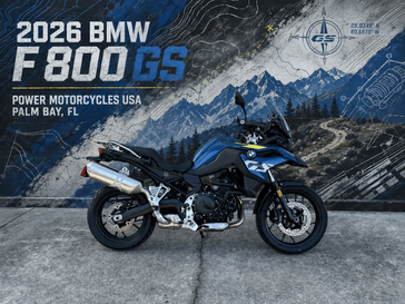New 2026 BMW F 800 GS Low 
