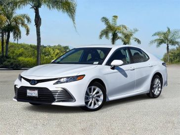 Used 2024 Toyota Camry LE Auto (Natl) in a Ice Edge exterior color and Ashinterior. Southbay Chrysler Jeep Dodge Ram (424) 404-5521 pixelmotiondemo.com 