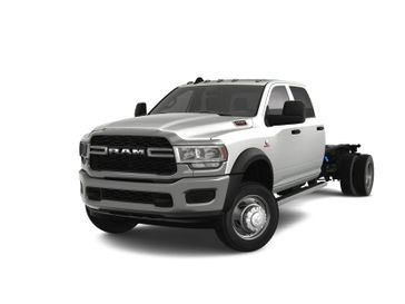 2024 RAM 5500 Tradesman Chassis Crew Cab 4x4 84' Ca in a Bright White Clear Coat exterior color and Diesel Gray/Blackinterior. McPeek's Chrysler Dodge Jeep Ram of Anaheim 888-861-6929 mcpeeksdodgeanaheim.com 