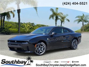 New 2026 Dodge Charger Scat Pack 2-door Awd in a Diamond Black Crystal Pearl Coat exterior color and Blackinterior. Southbay Chrysler Jeep Dodge Ram (424) 404-5521 pixelmotiondemo.com 