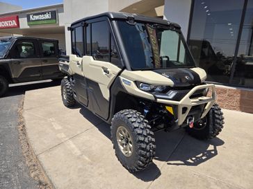 2025 Can-Am DEFENDER MAX LIMITED CAB HD10 DESERT TAN AND STEALTH BLACK 