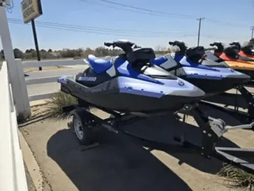 2025 SEADOO SPARK FOR 2 CONVENIENCE PACKAGE WITH SOUND SYSTEM DAZZLING BLUE AND VAPOR BLUE 