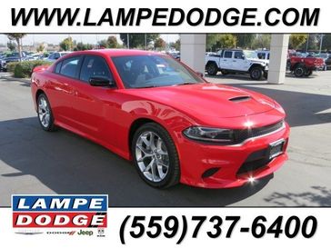 2023 Dodge Charger Gt Rwd in a TorRed exterior color and Blackinterior. Lampe Chrysler Dodge Jeep RAM 559-471-3085 pixelmotiondemo.com 