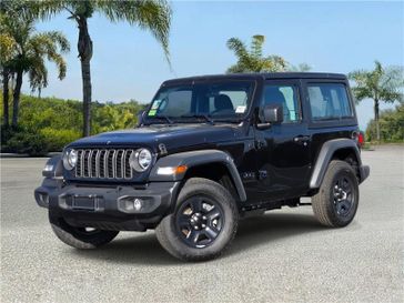 New 2026 Jeep Wrangler 2-door Sport in a Black Clear Coat exterior color and Blackinterior. Southbay Chrysler Jeep Dodge Ram (424) 404-5521 pixelmotiondemo.com 