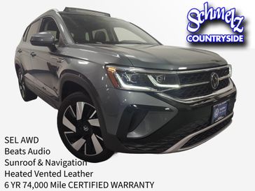 Used 2024 Volkswagen Taos SEL AWD w/Sunroof/Nav/Beats