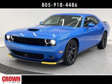 2023 Dodge Challenger GT in a B5 Blue Pearl Coat exterior color and Blackinterior. Ventura Auto Center 866-978-2178 venturaautocenter.com 