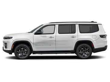 2026 Jeep Grand Wagoneer  in a Bright White Clear Coat exterior color and Blackinterior. Perkins La Junta 719-383-2250 perkinslajunta.com 