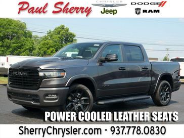 New 2025 RAM 1500 Laramie Crew Cab 4x4 5'7' Box Granite Crystal Metallic Clear Coat