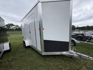 New 2024 Bear Track 6x12 enclosed trailer white 