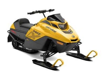 2024 Ski-Doo SM MXZ NEOP 6EFI BK 120 1.2RS  in a Neo Yellow exterior color. New England Powersports 978 338-8990 pixelmotiondemo.com 