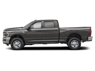 New 2026 RAM 2500 Tradesman in a Granite Crystal Metallic Clear Coat exterior color and Blackinterior. Perkins La Junta 719-383-2250 perkinslajunta.com 